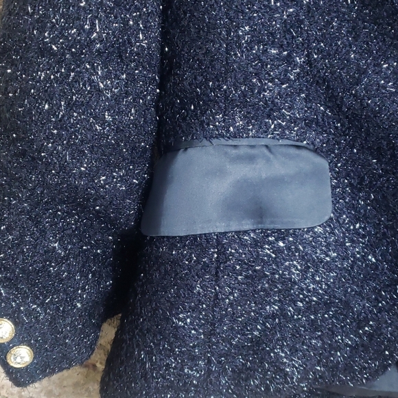 Louis Feraud ladies blazer navy blue size 6 - Picture 2 of 7